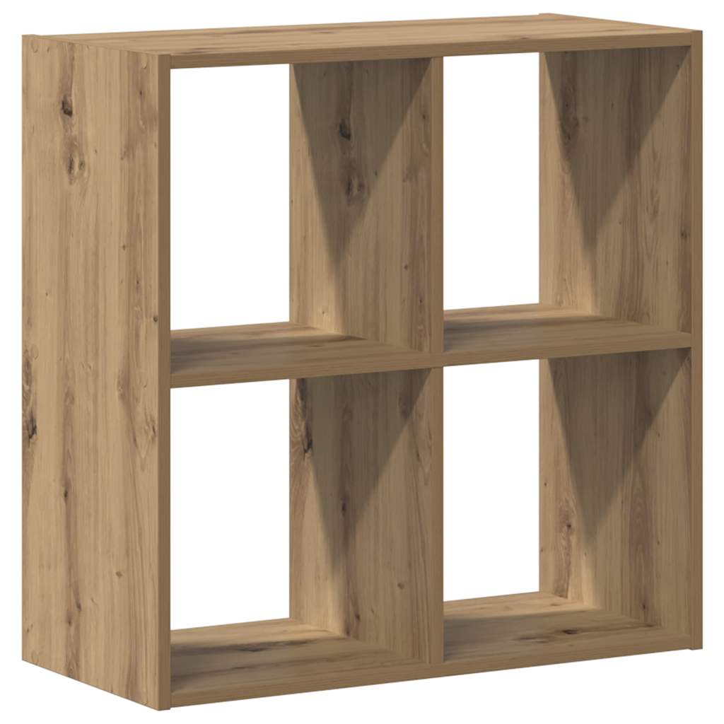 Bookcase Artisian Oak 68.5x32x68.5 cm Engineered Wood