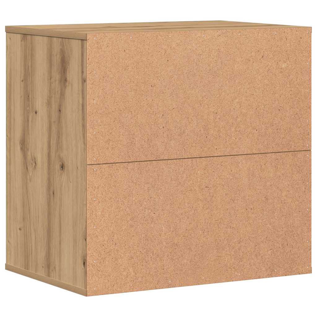 Corner Chest of Drawers Artisian Oak 60x41x58 cm Engineered Wood