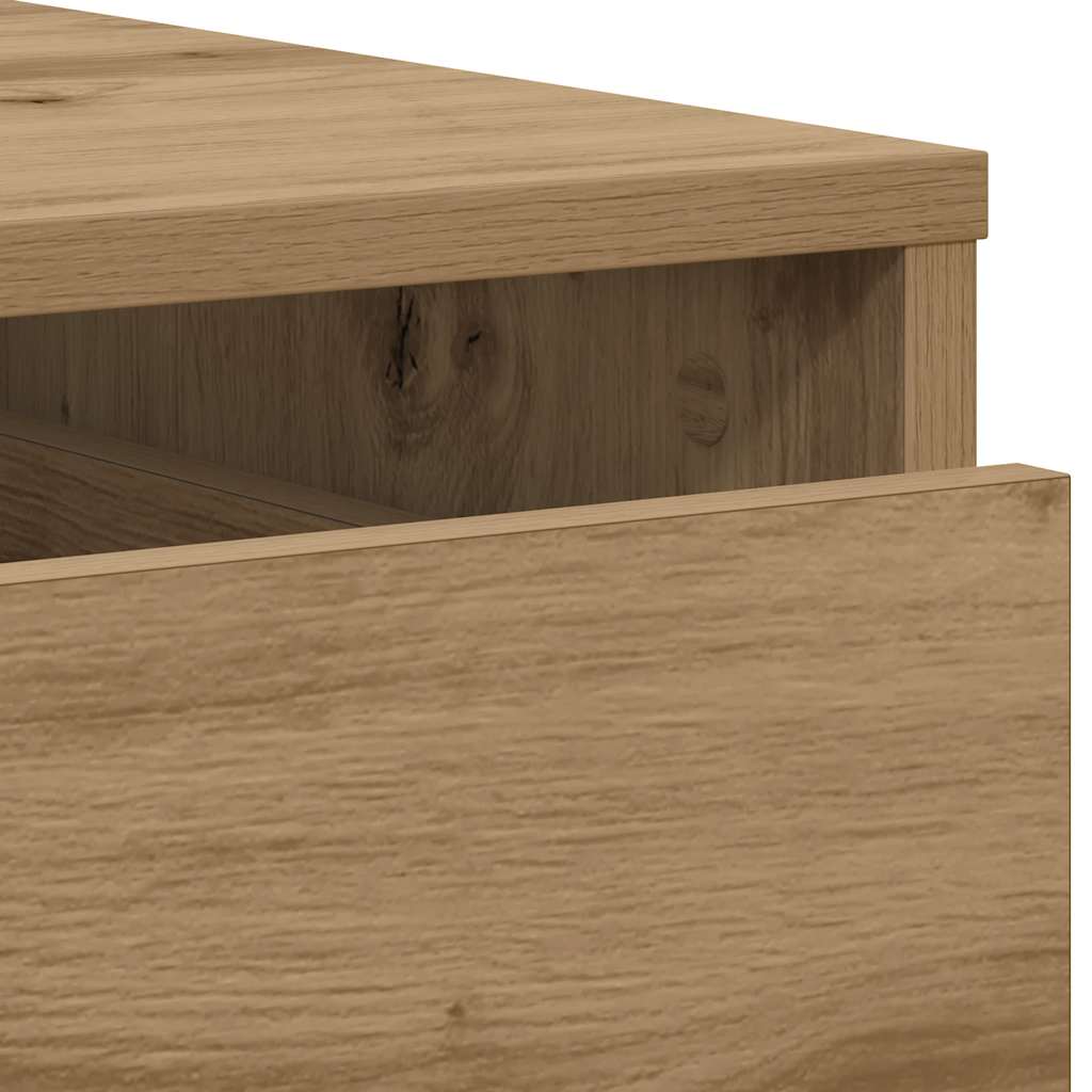 Corner Chest of Drawers Artisian Oak 60x41x58 cm Engineered Wood