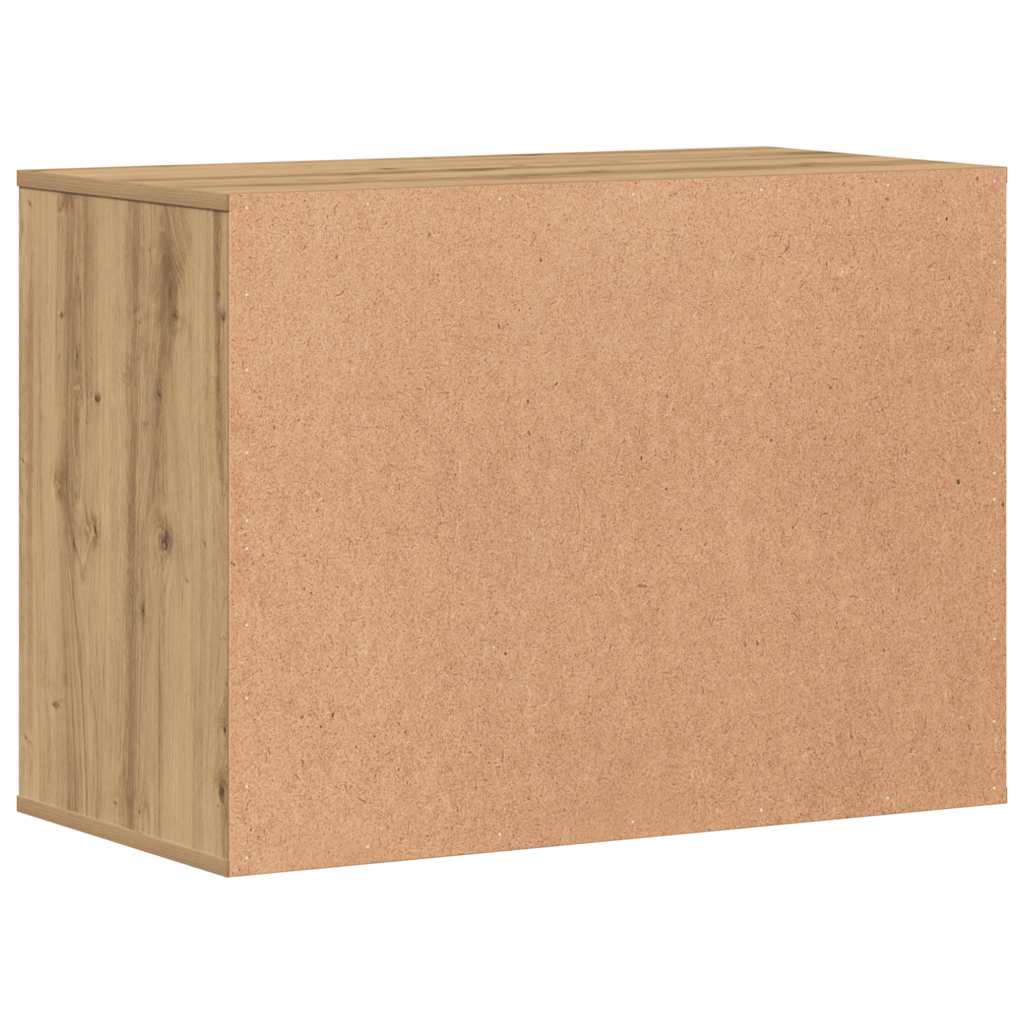 Corner Chest of Drawers Artisian Oak 80x41x58 cm Engineered Wood