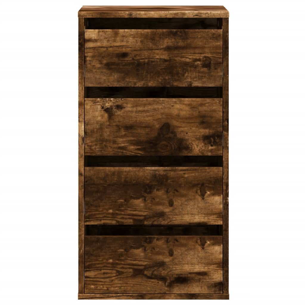 Corner Chest of Drawers Old Wood 40x41x76 cm Engineered Wood