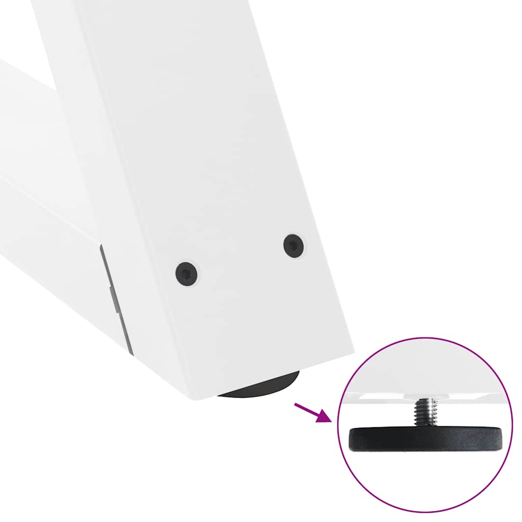 Coffee Table Legs 2 Pcs Steel