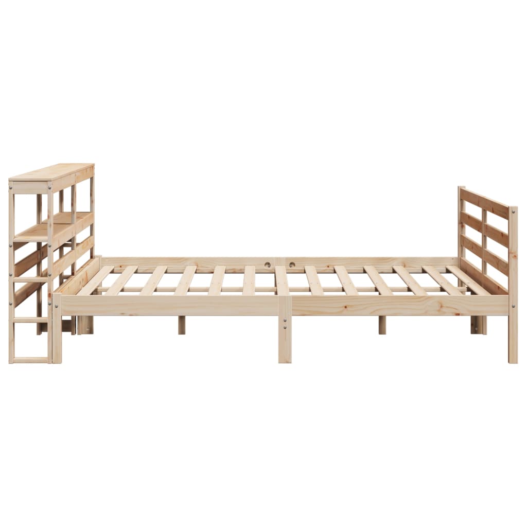 Bed Frame without Mattress 180x200 cm Super King Solid Wood Pine