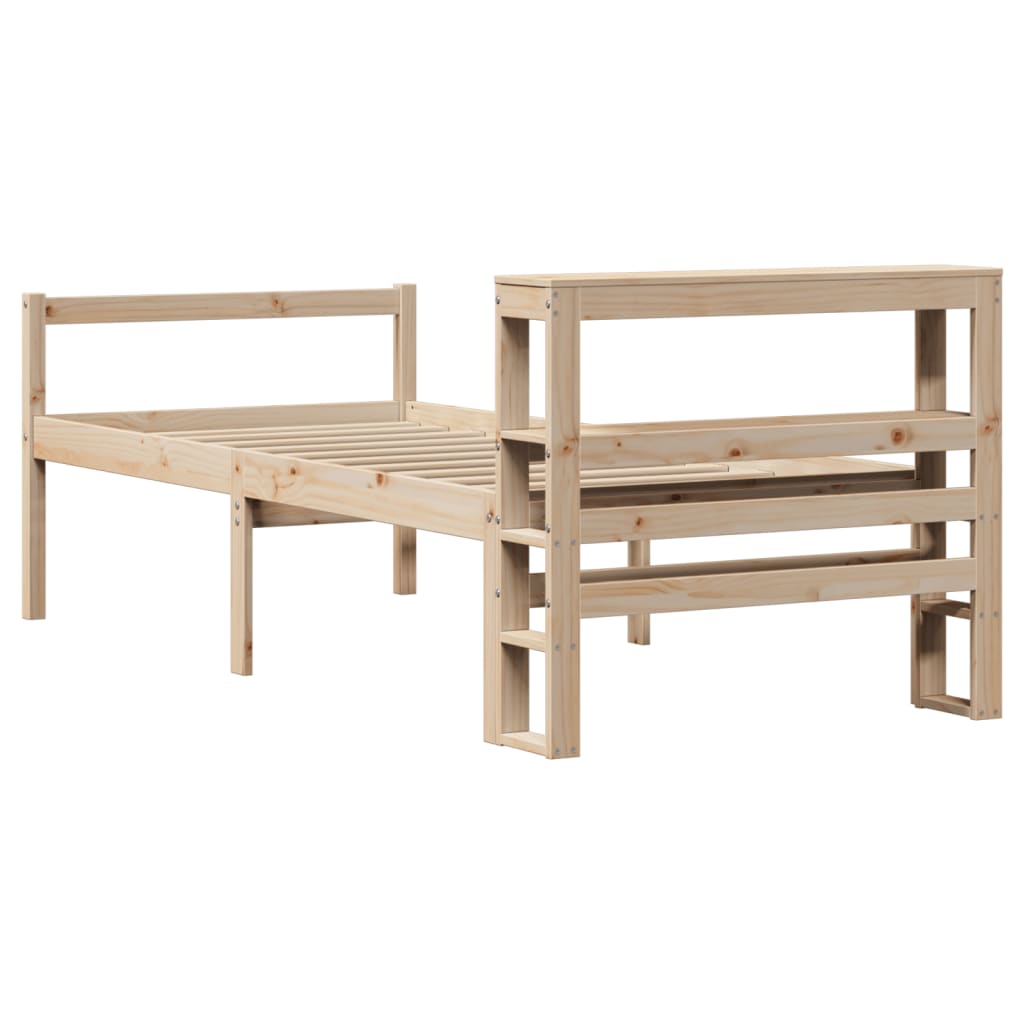 Senior Bed with Headboard without Mattress 100x200 cm