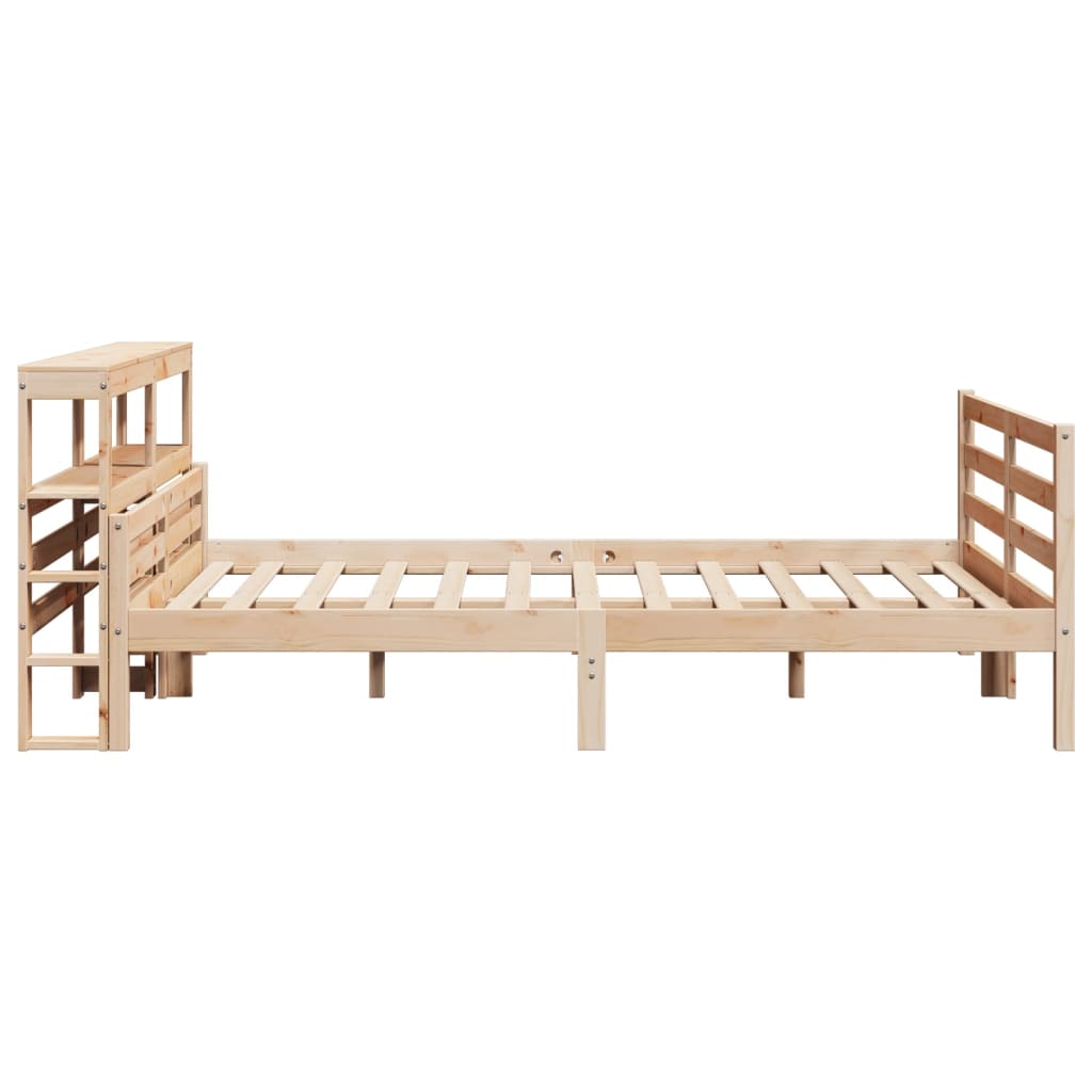 Bed Frame with Headboard without Mattress 140x200 cm