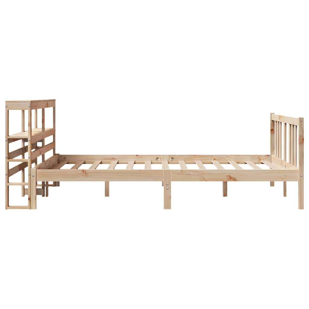 Bed Frame with Headboard without Mattress 120x200 cm