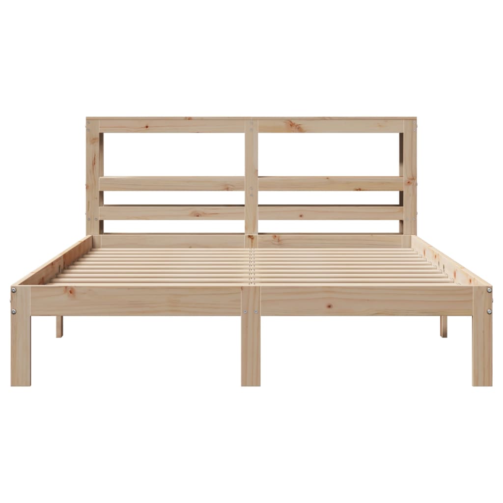 Bed Frame with Headboard without Mattress 120x200 cm