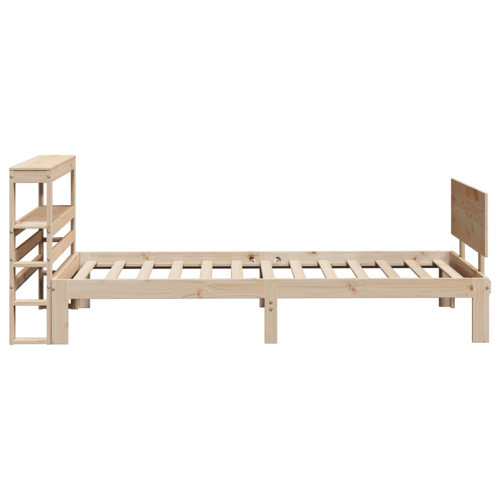 Bed Frame with Headboard without Mattress 90x200 cm