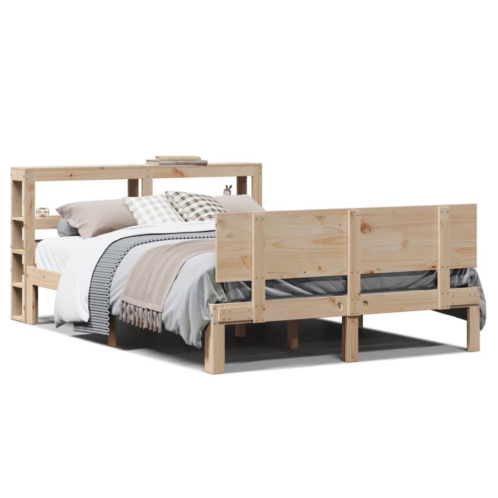 Bed Frame with Headboard without Mattress 160x200 cm