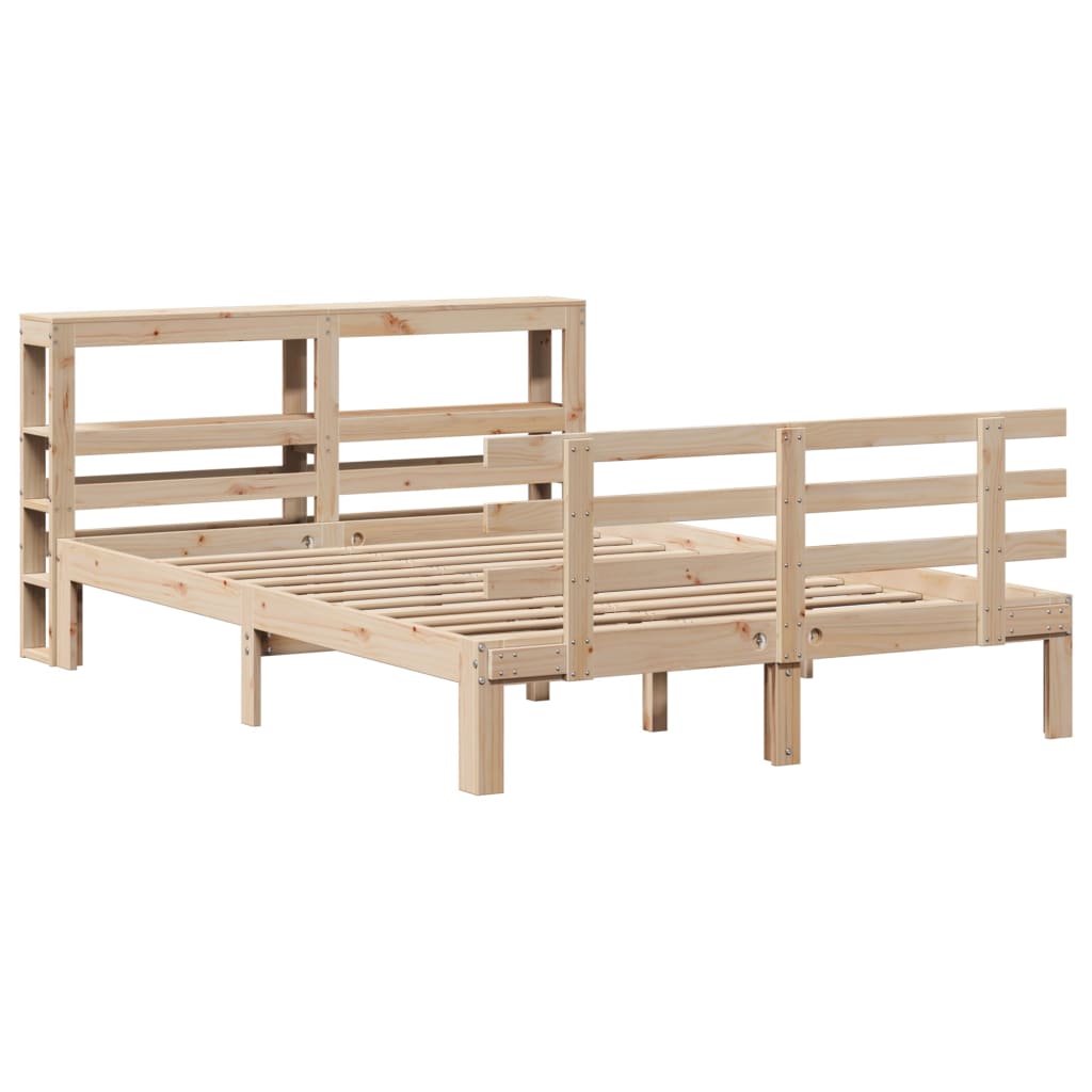 Bed Frame with Headboard without Mattress 160x200 cm