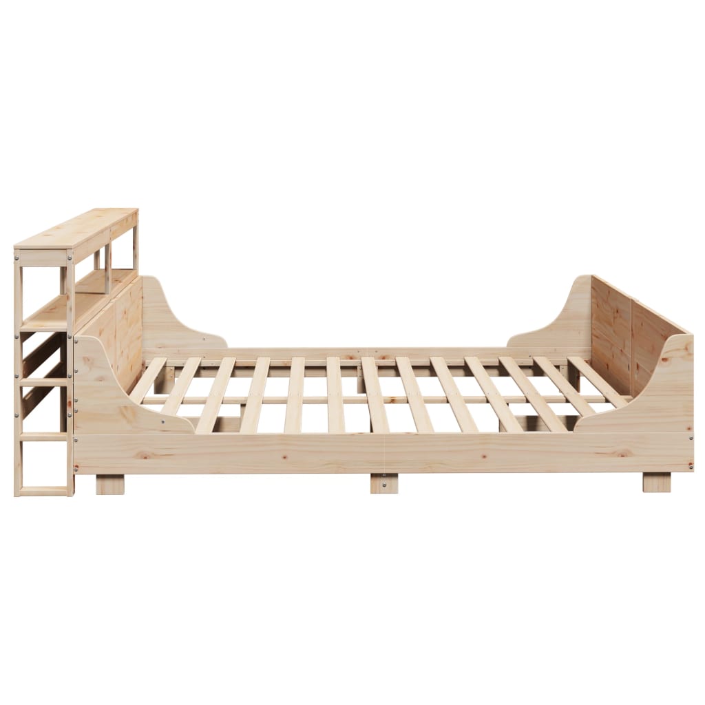 Bed Frame without Mattress 180x200 cm Super King Solid Wood Pine