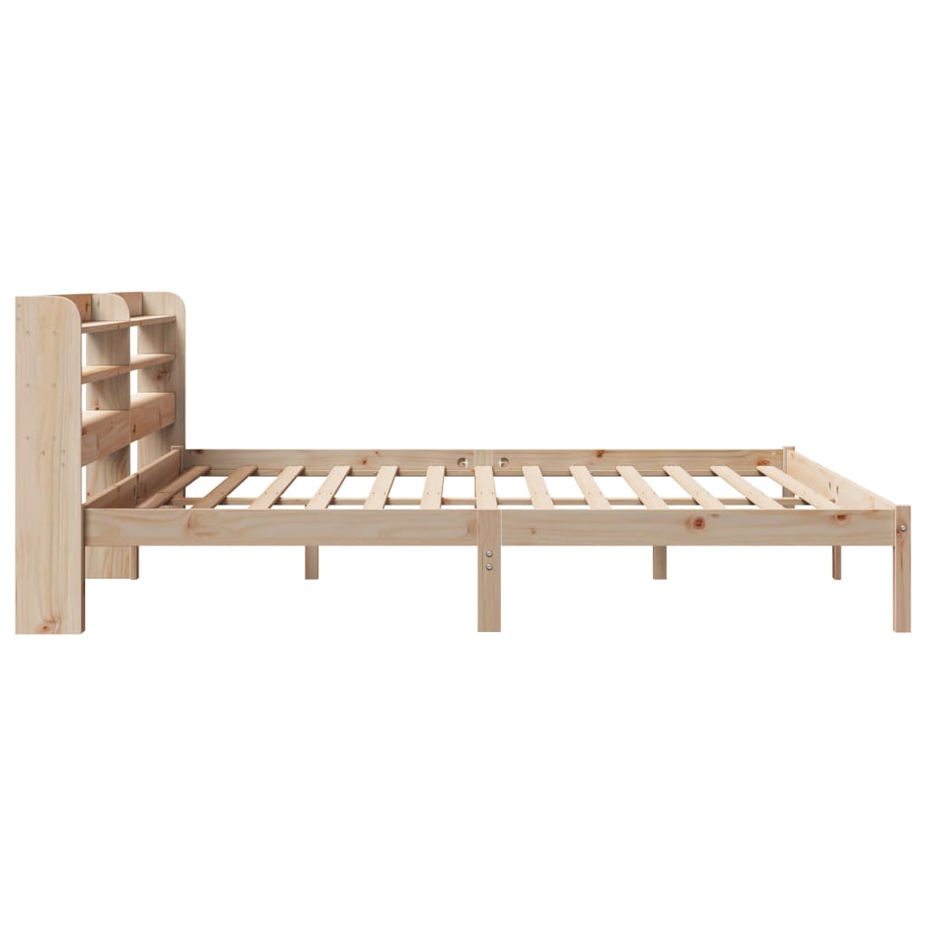 Bed Frame without Mattress 180x200 cm Super King Solid Wood Pine