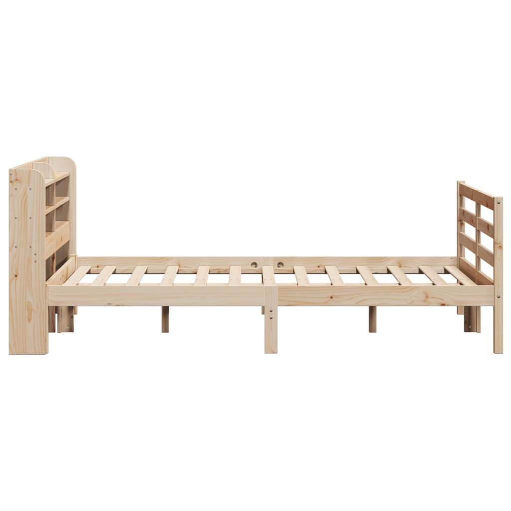 Bed Frame with Headboard without Mattress 140x200 cm