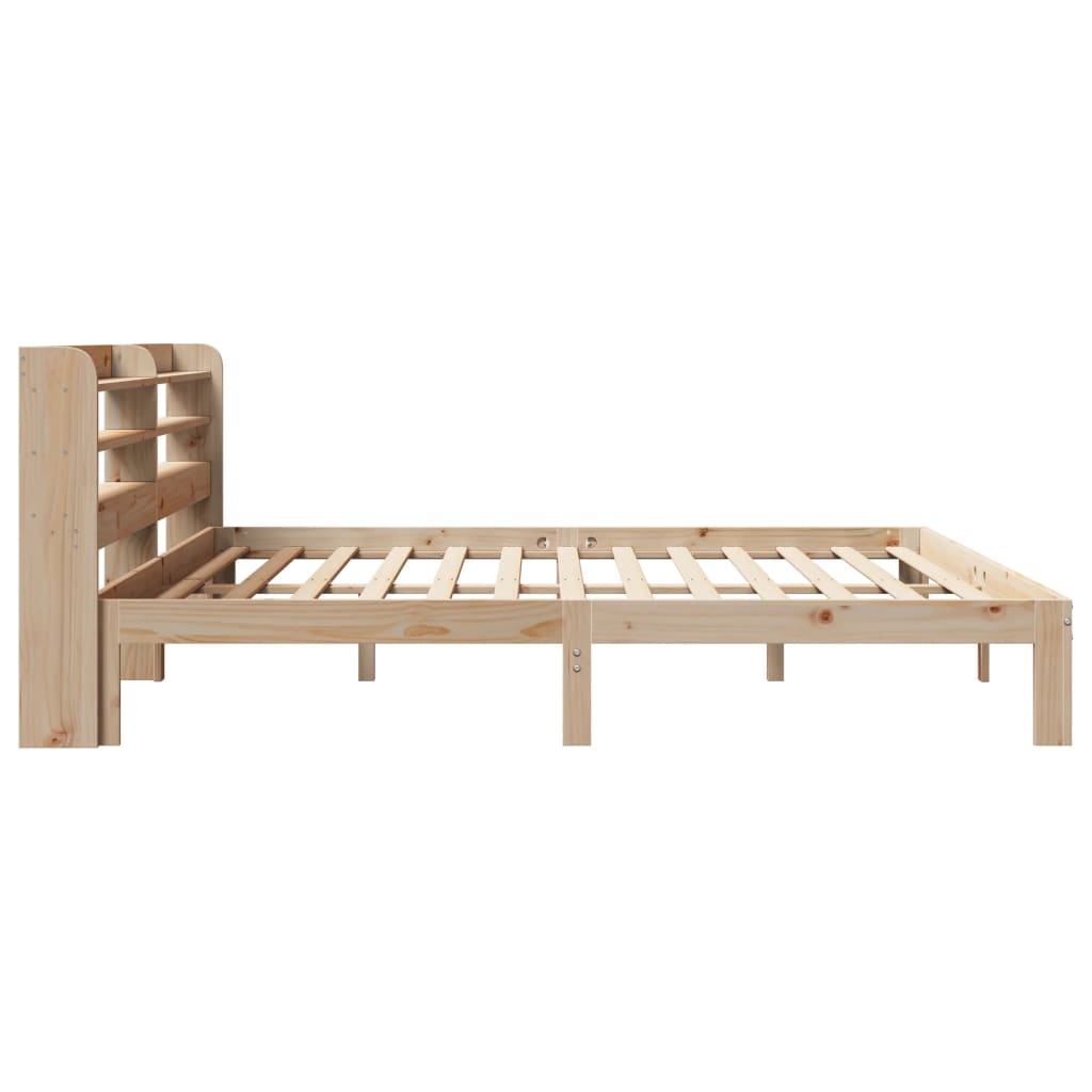 Bed Frame with Headboard without Mattress 200x200 cm