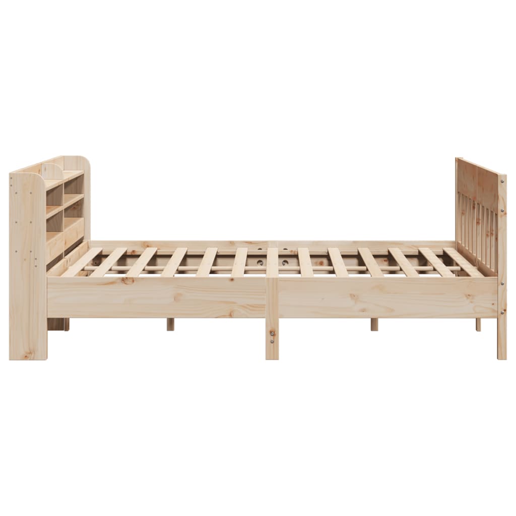 Bed Frame without Mattress 180x200 cm Super King Solid Wood Pine