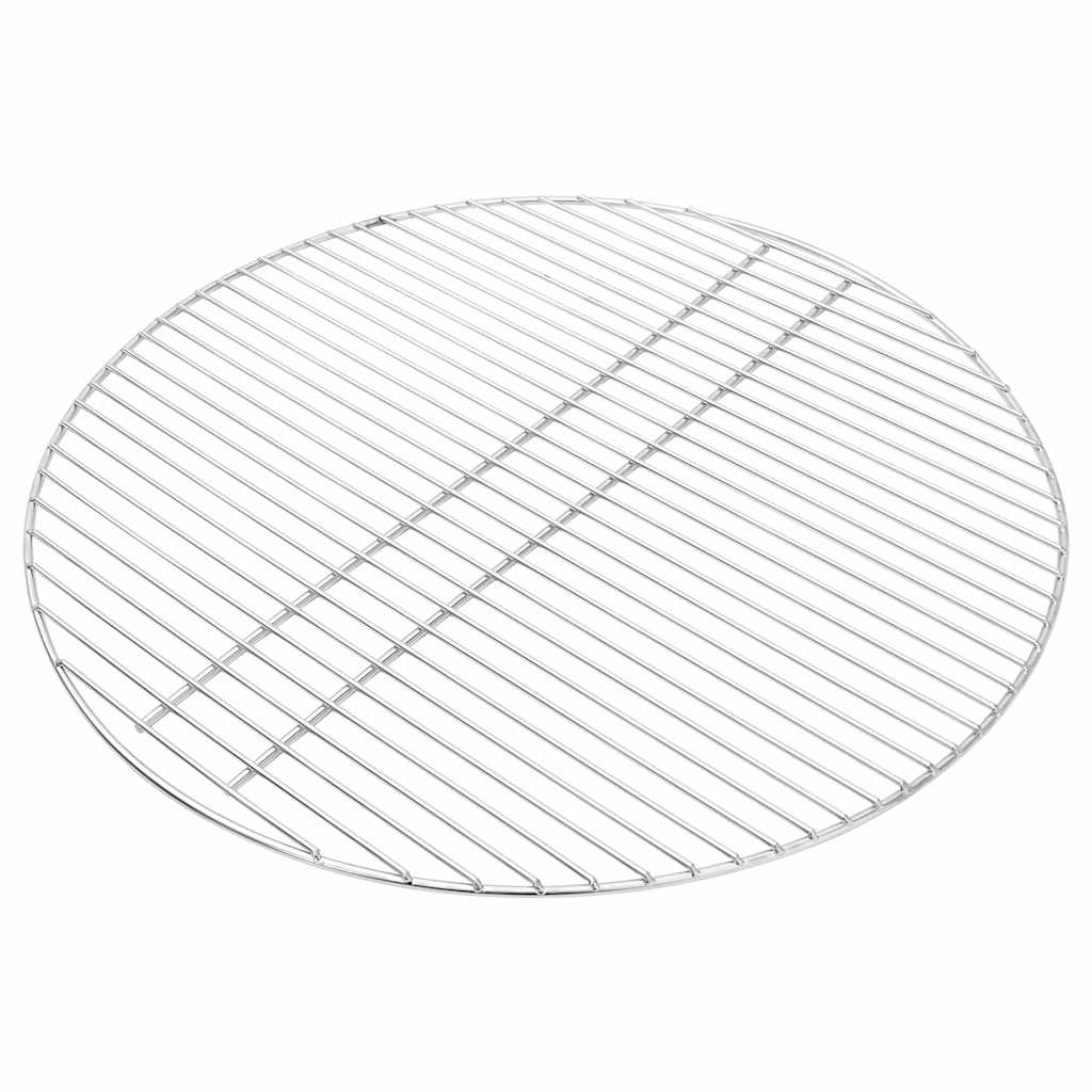 BBQ Grill Grate Silver 60 x 60 cm Stainless Steel