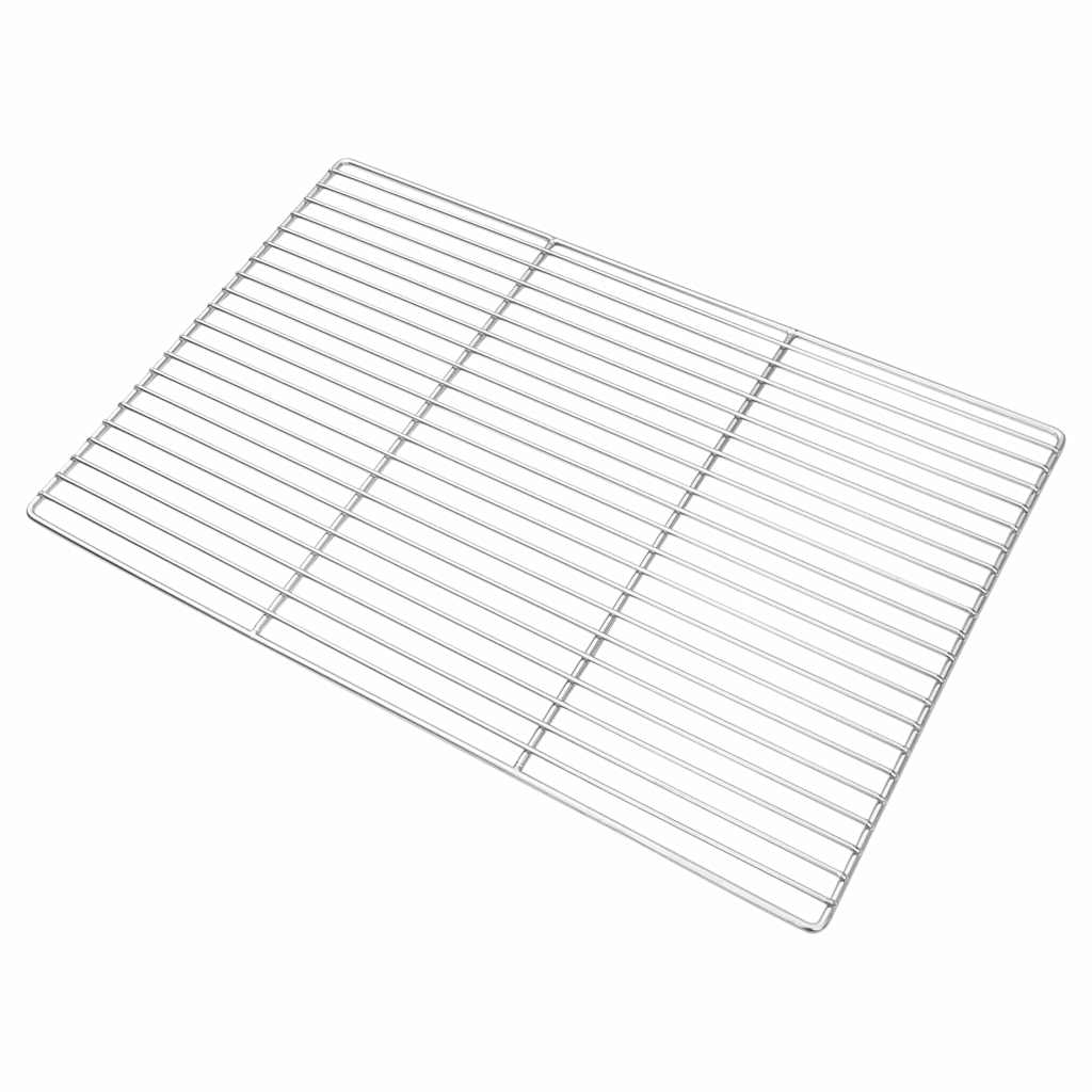 Grill Grate Silver 60 x 40 cm Stainless Steel