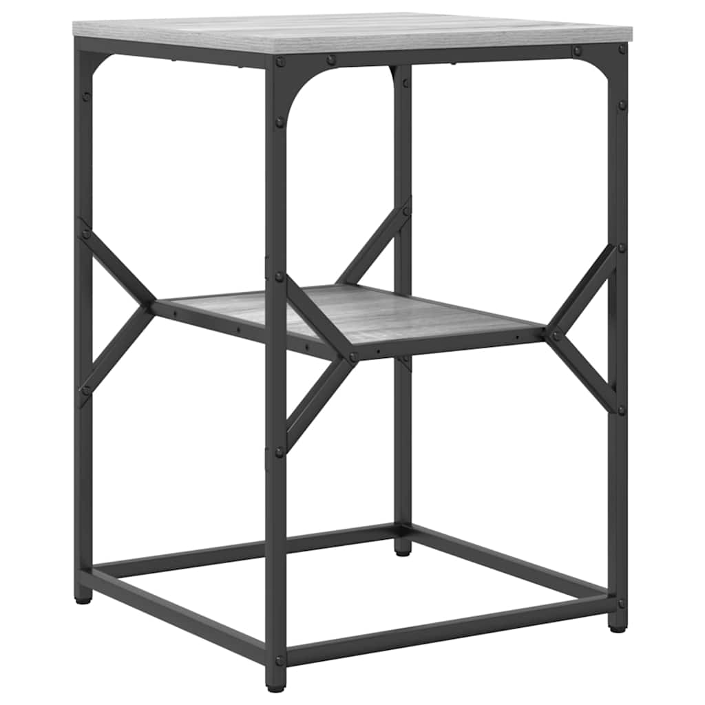 Side Table Grey sonoma 41 x 40 x 60 cm