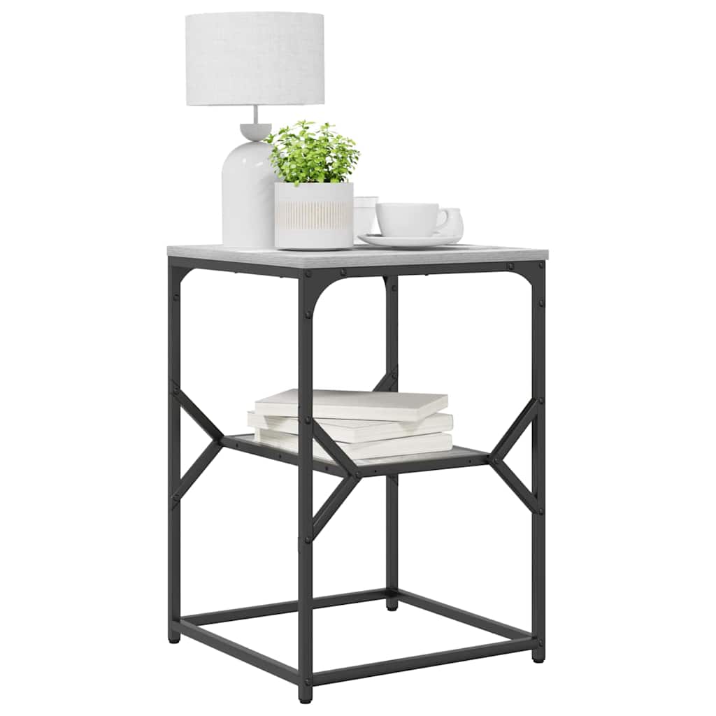 Side Table Grey sonoma 41 x 40 x 60 cm