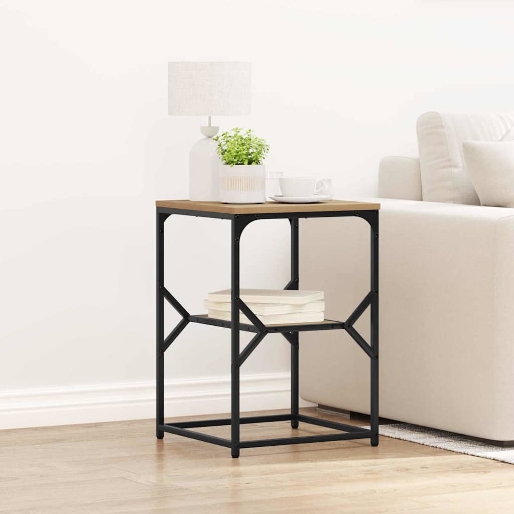 Side Table Artisan oak 41 x 40 x 60 cm