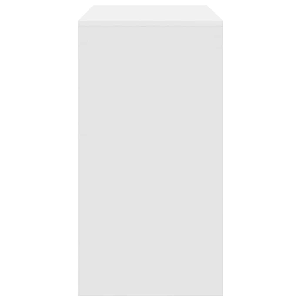 Desk White 90 x 40 x 76 cm Engineered wood