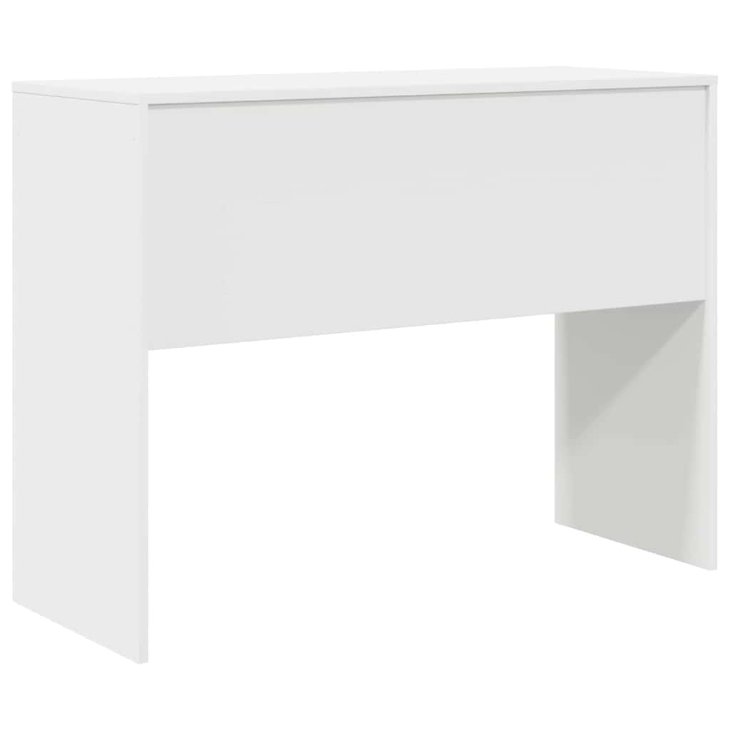 Desk White 100 x 40 x 76 cm Engineered wood