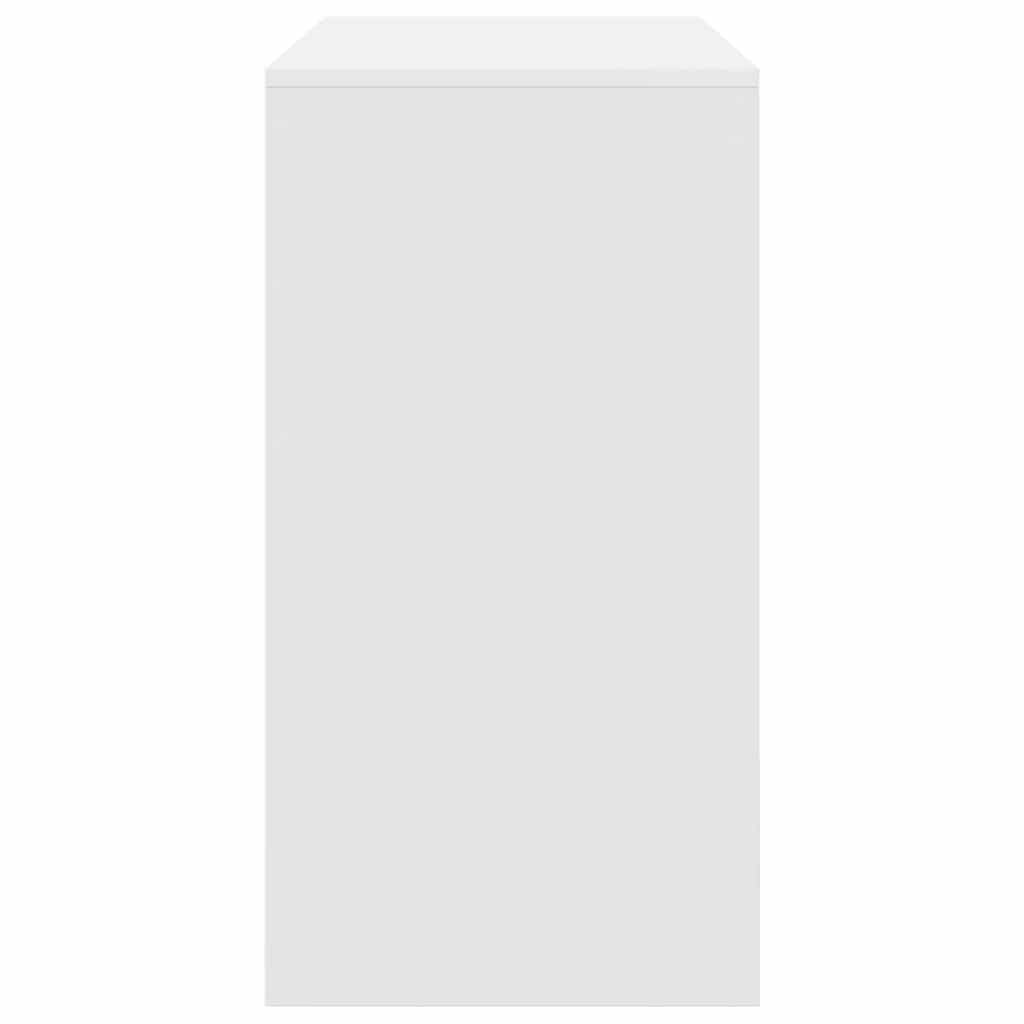 Desk White 100 x 40 x 76 cm Engineered wood