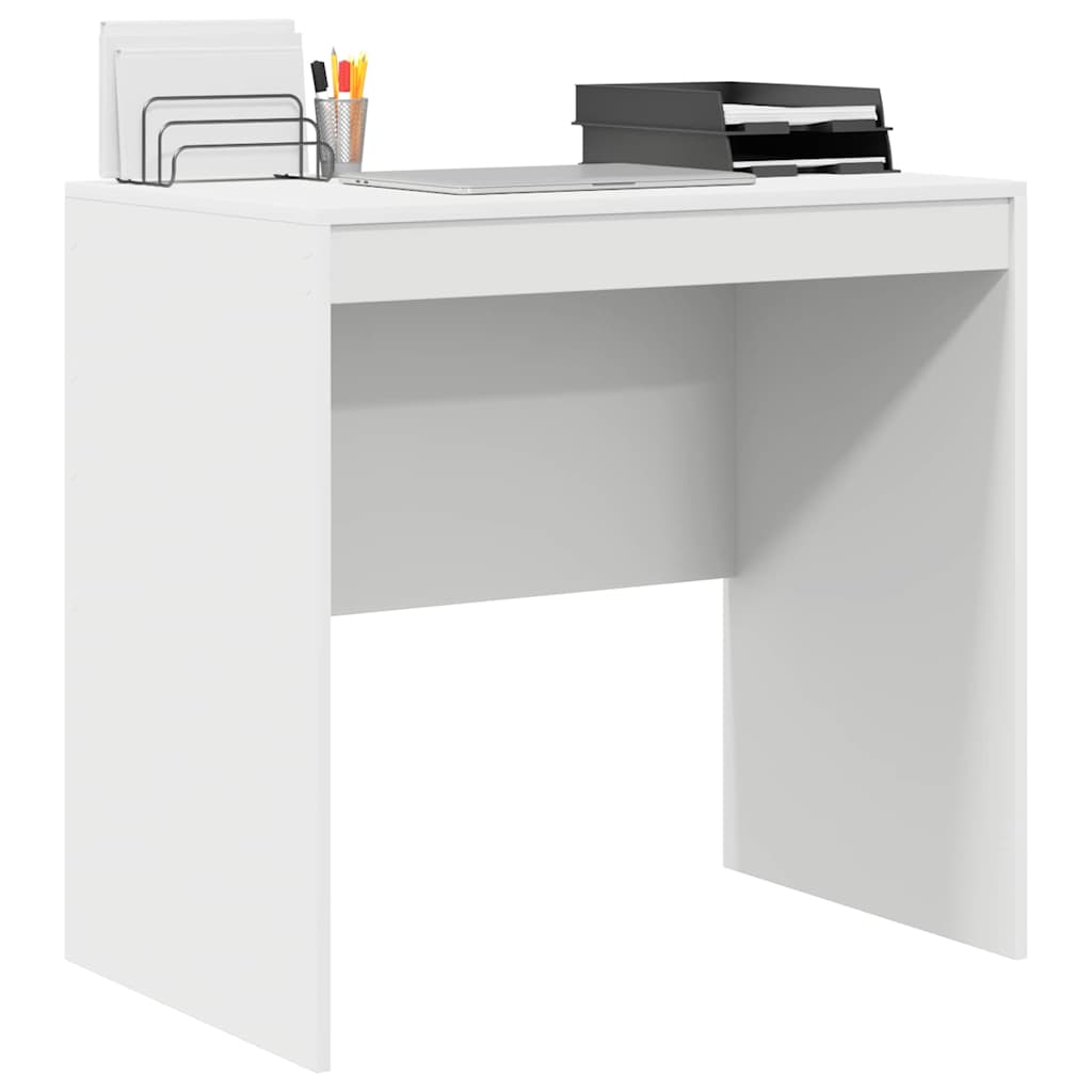Desk White 80 x 50 x 76 cm Engineered wood