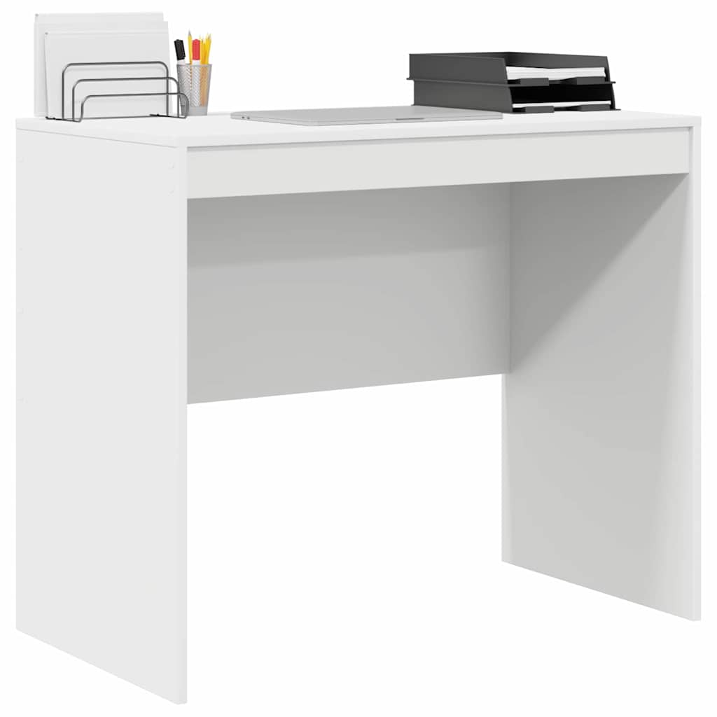 Desk White 90 x 50 x 76 cm Engineered wood