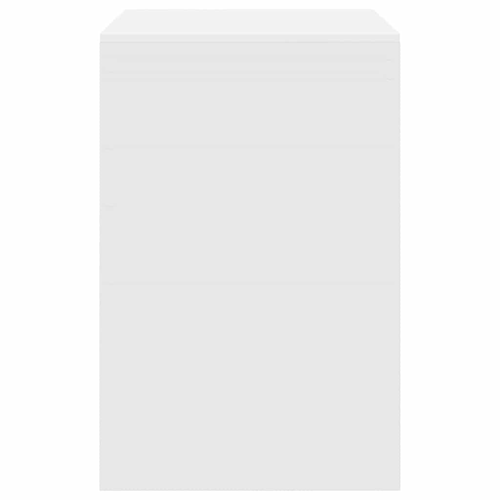 Desk White 90 x 50 x 76 cm Engineered wood