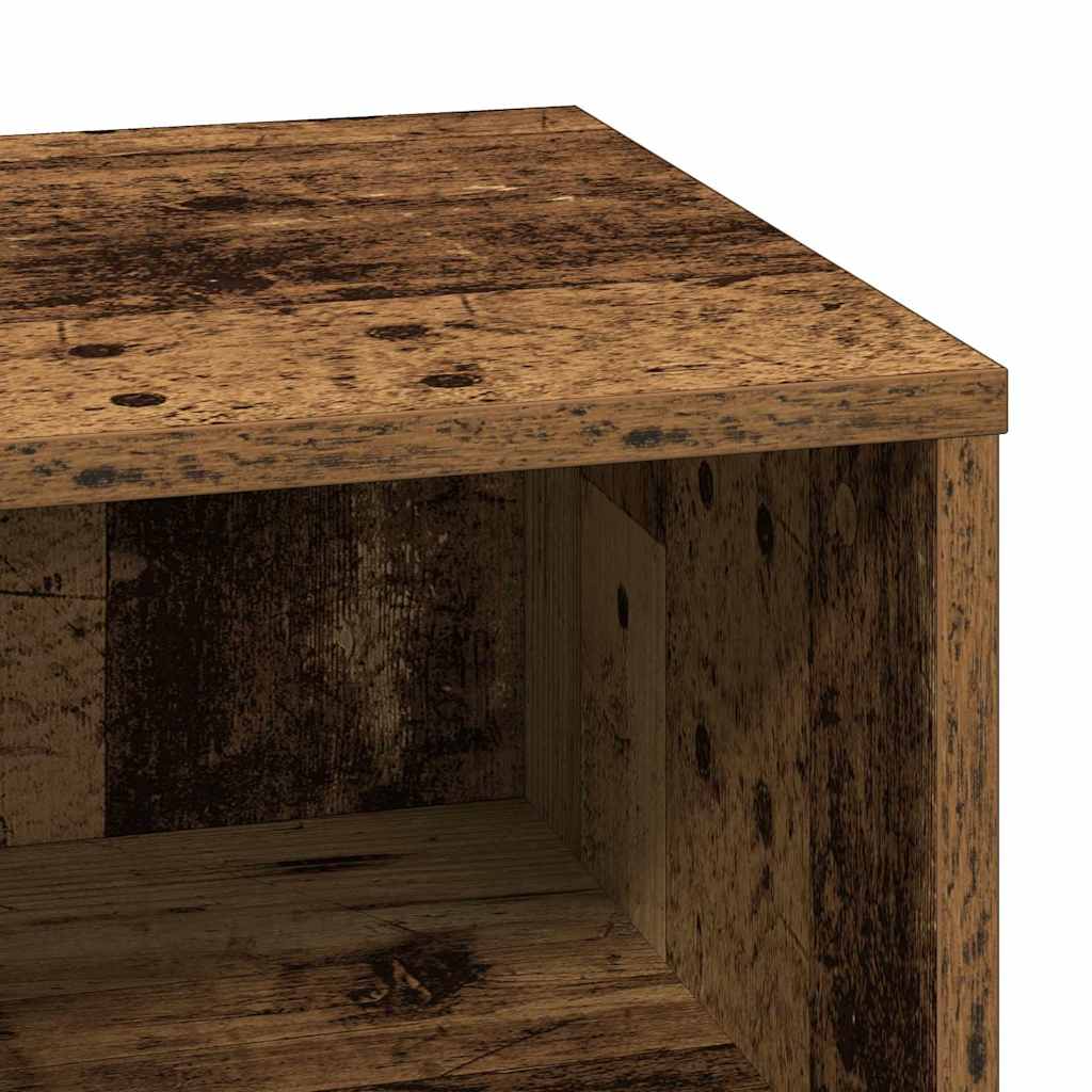 Bedside Cabinet with Drawer 2 pcs Old Wood 50 x 34.5 x 50 cm