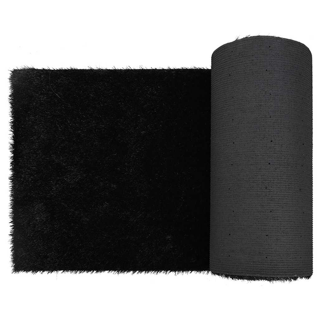 Artificial Grass Black 15 x 1 m Polypropylene