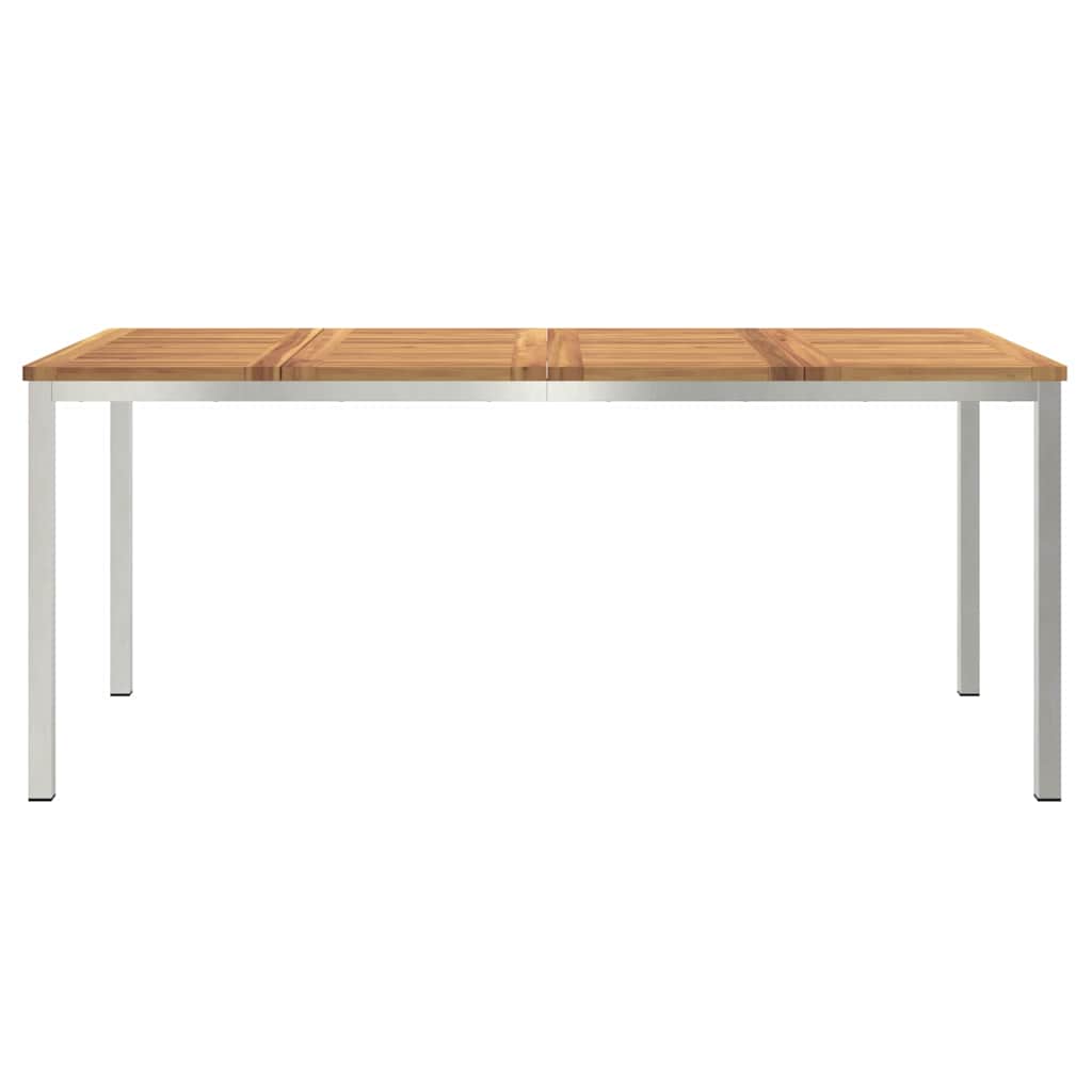 OutdoorDiningTable Brown 180x90x75cm SolidAcaciawood