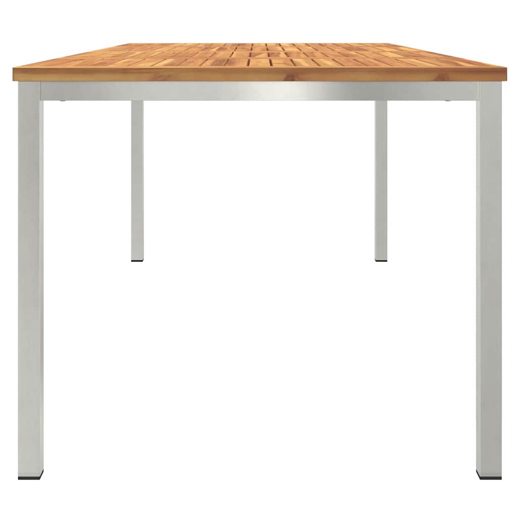 OutdoorDiningTable Brown 200x90x75cm SolidAcaciawood