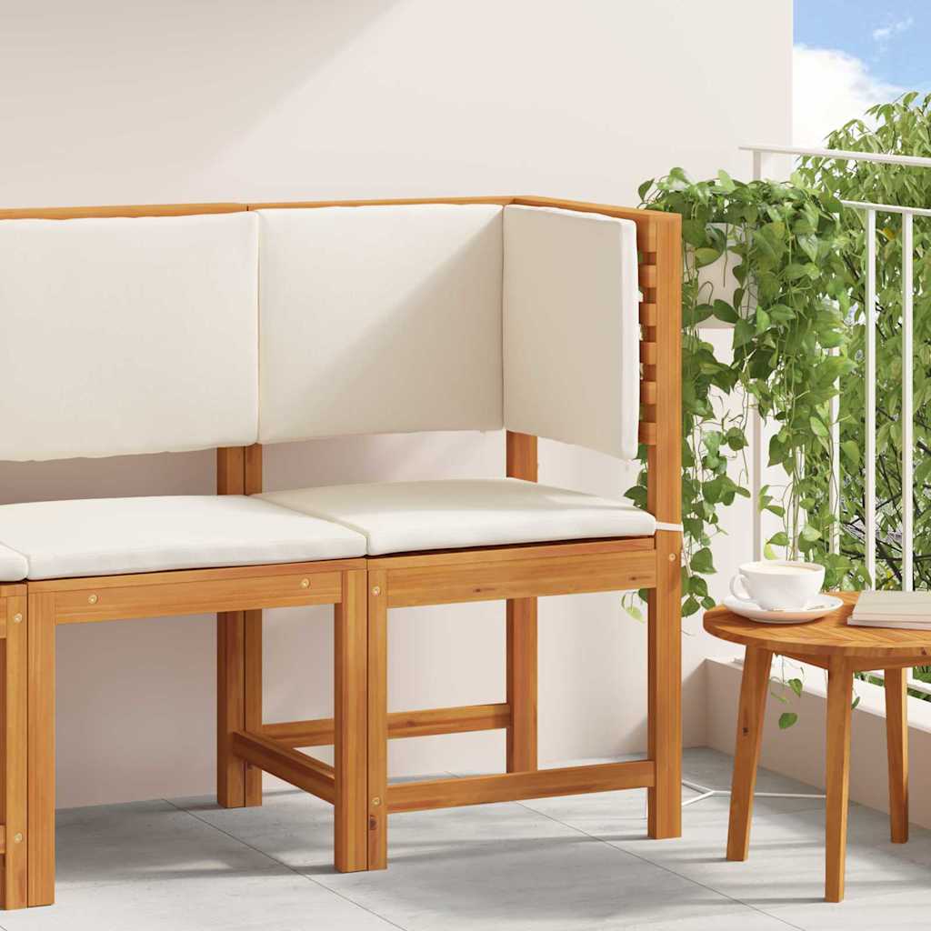 Garden Chair Brown 50 x 50 x 91cm Solid Acacia wood