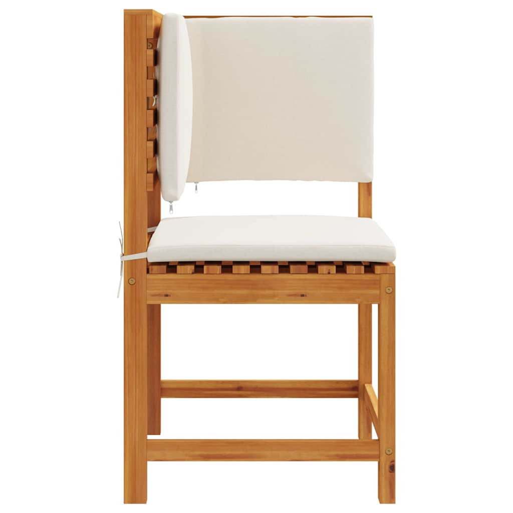 Garden Chair Brown 50 x 50 x 91cm Solid Acacia wood
