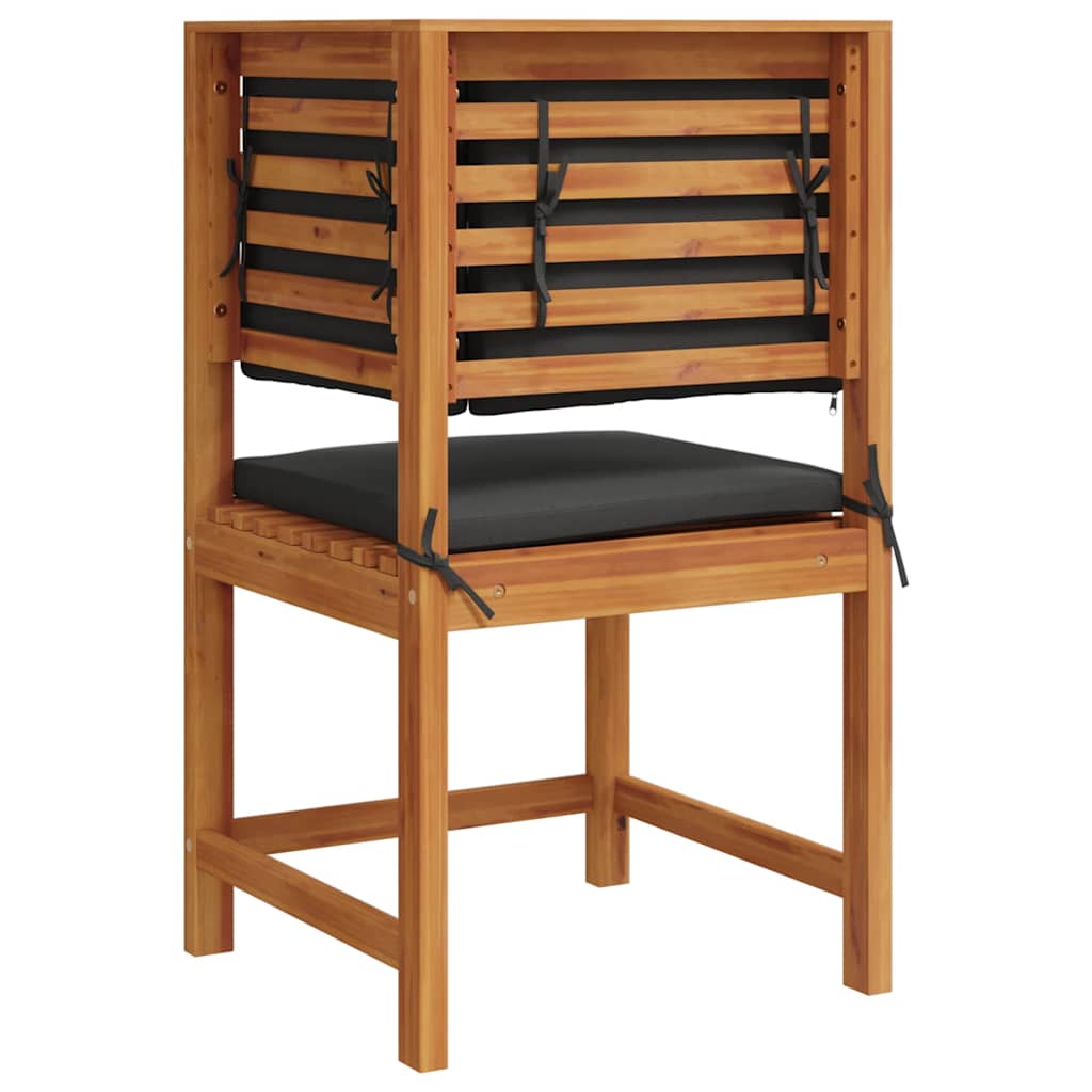 Garden Chair Brown 50 x 50 x 91cm Solid Acacia wood