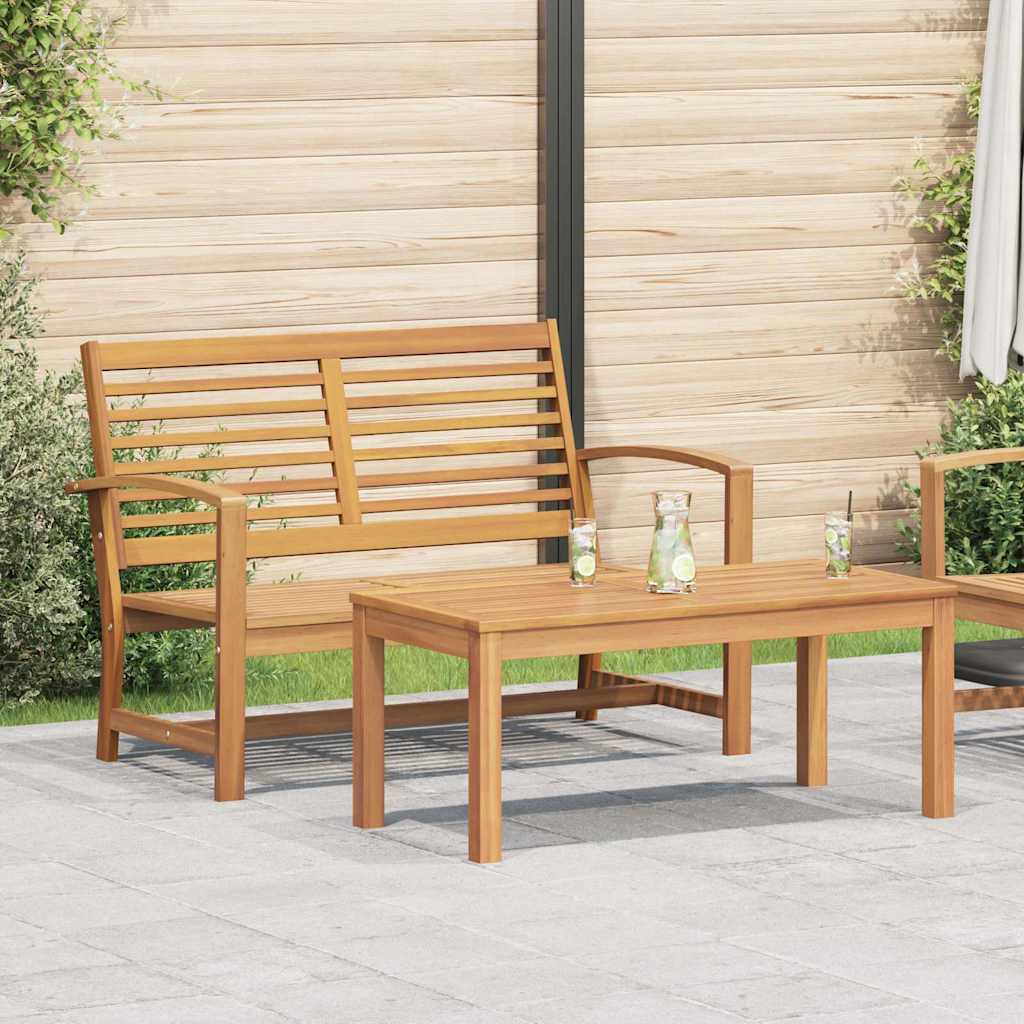 Garden Sofa Set Natural Solid teak wood