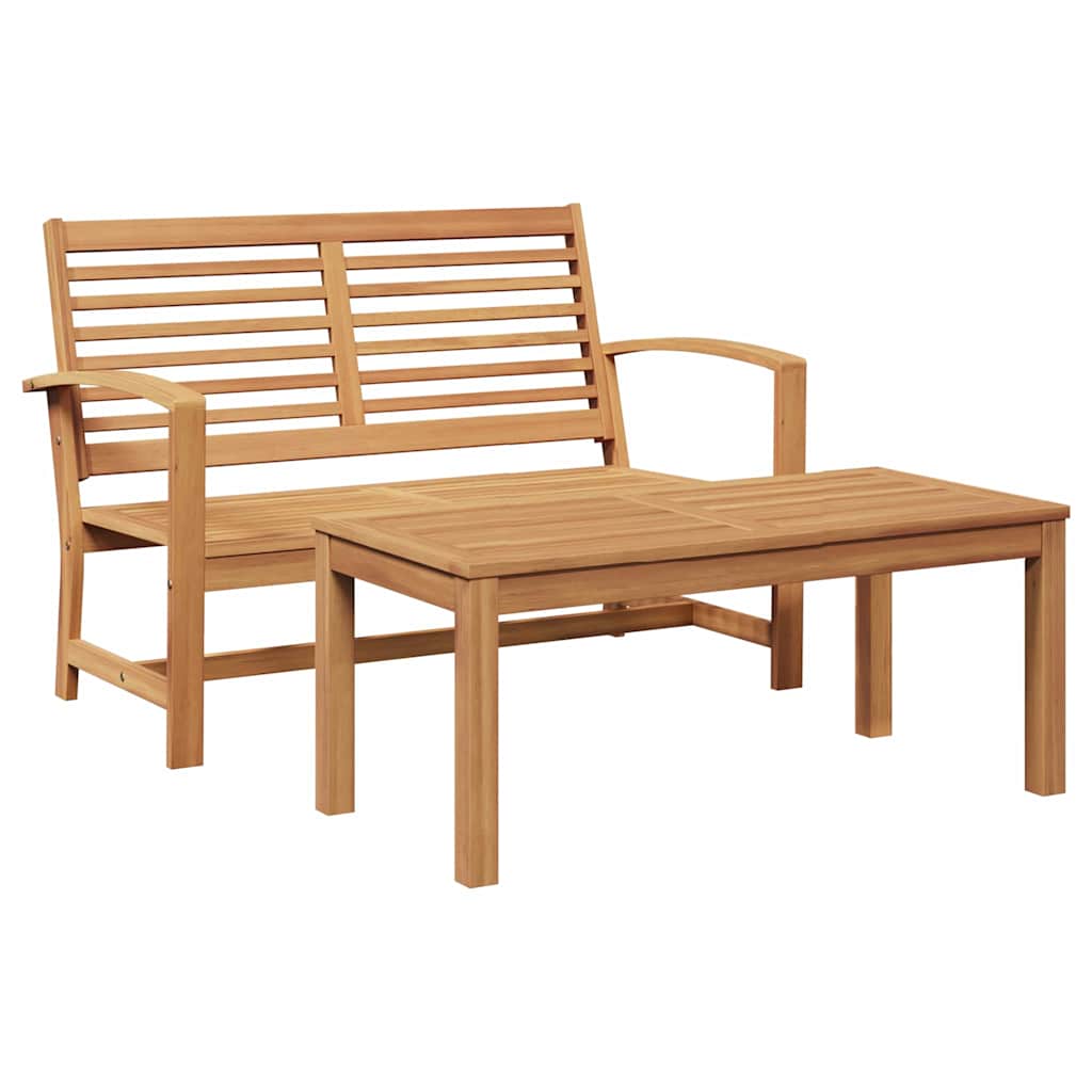 Garden Sofa Set Natural Solid teak wood