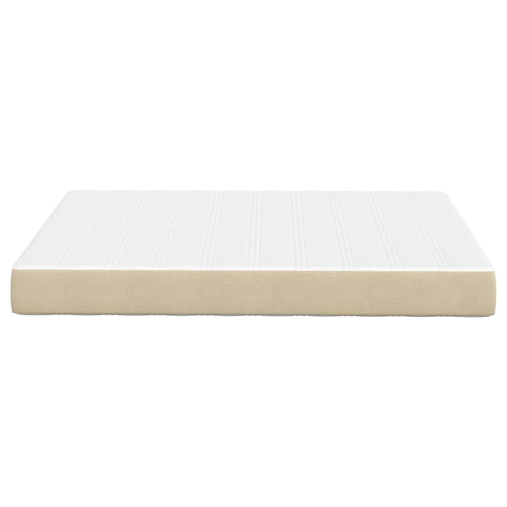 Bed Mattress with Mattress Green 140 x 200 cm Fabric