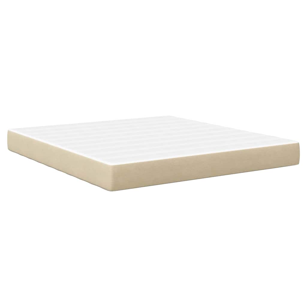 Bed Mattress with Mattress Green 180 x 200 cm Fabric