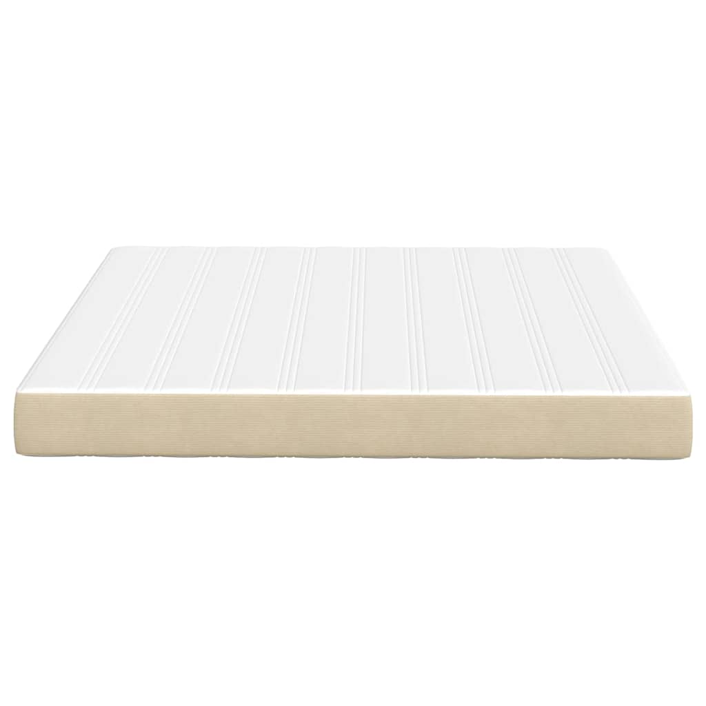 Bed Mattress with Mattress Green 180 x 200 cm Fabric