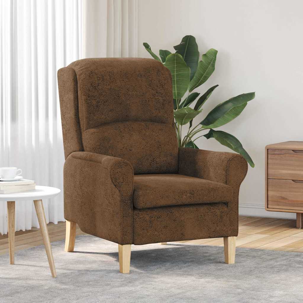 Armchair 76 X 94 X 102 Cm Faux Leather