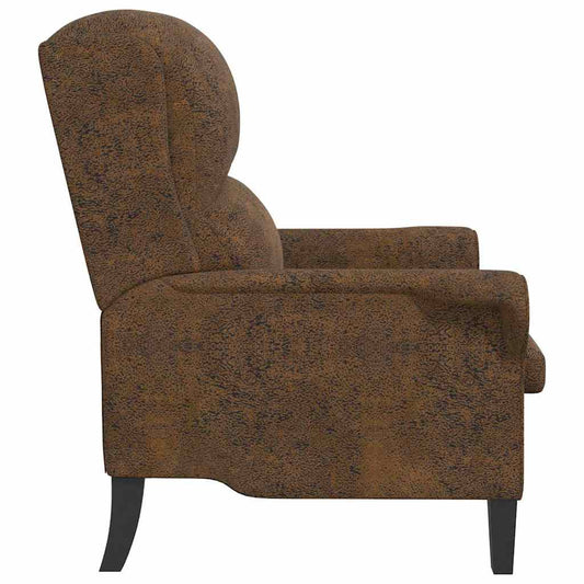 Armchair 76 X 94 X 102 Cm Faux Leather