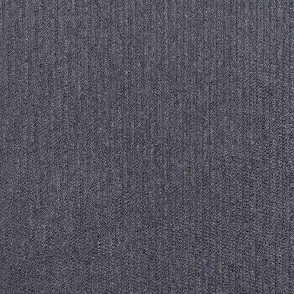 Box Spring Bed Dark grey 120 x 190 cm Corduroy fabric
