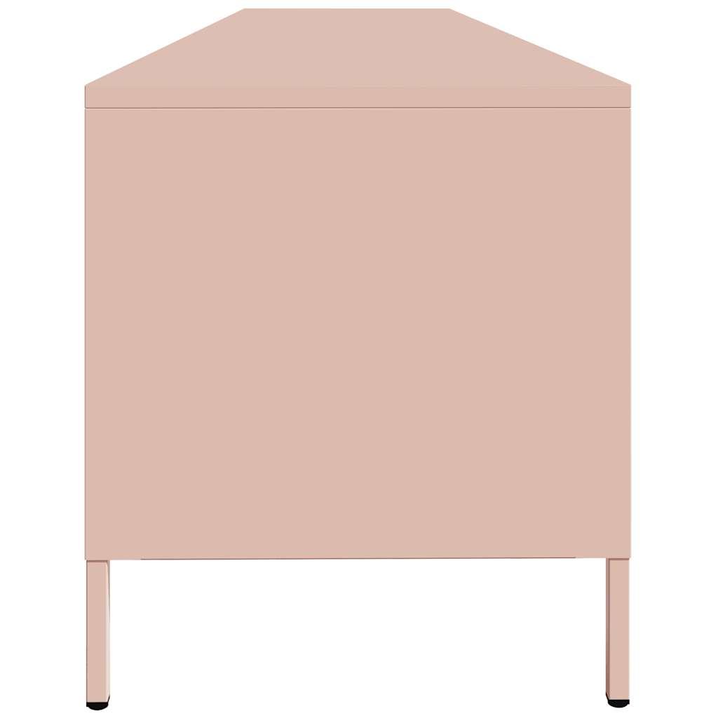 TV Cabinet Pink 202x39x43.5 cm Cold-rolled Steel