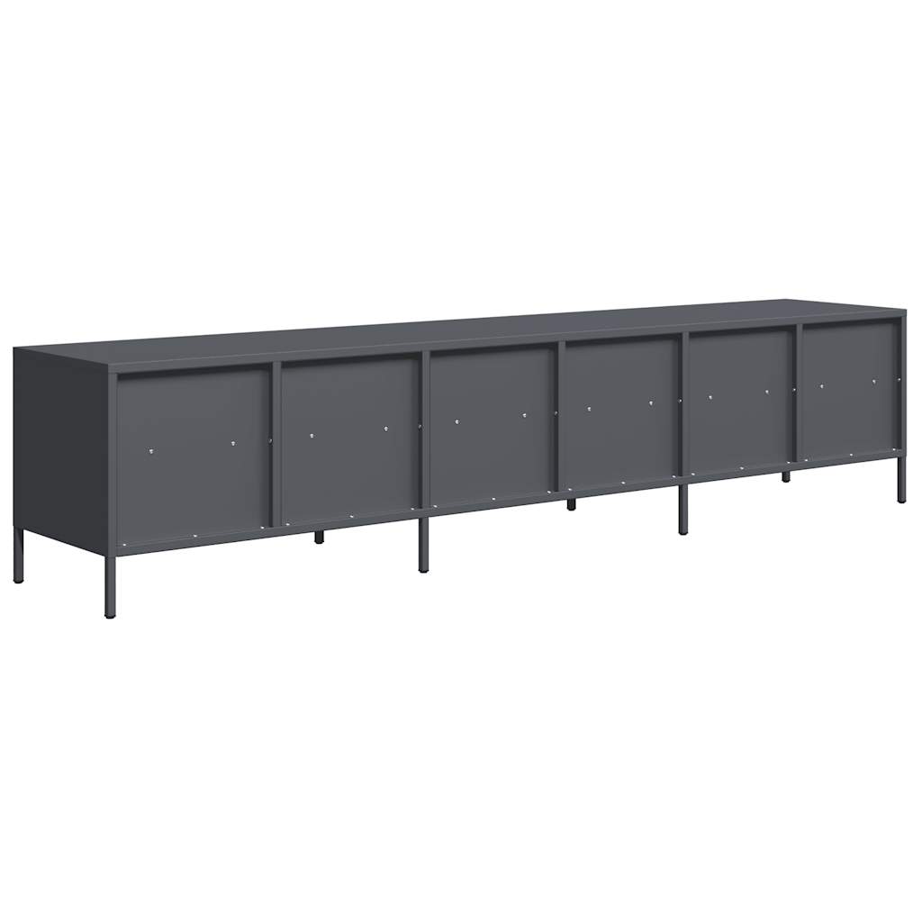 TV Cabinet Anthracite 202x39x43.5 cm Cold-rolled Steel