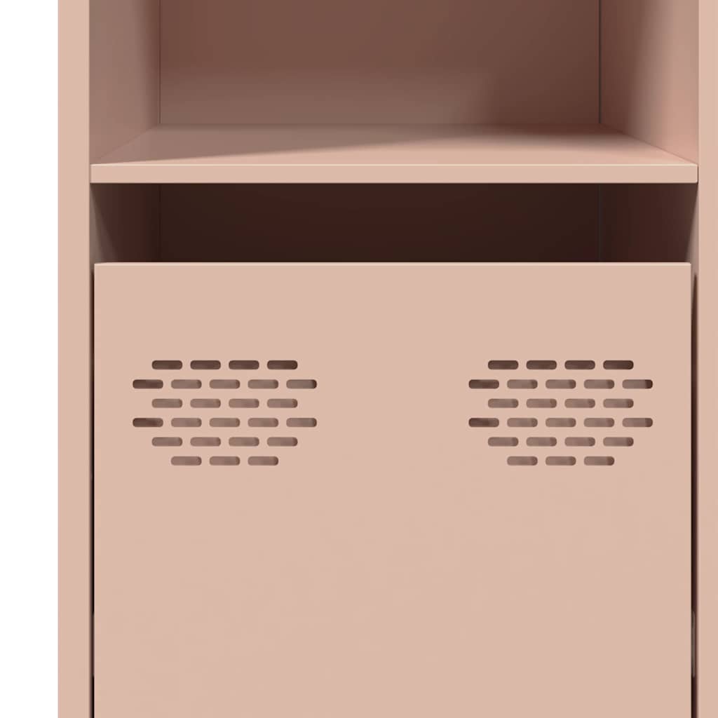 Sideboard Pink 135x39x73.5 cm Cold-rolled Steel