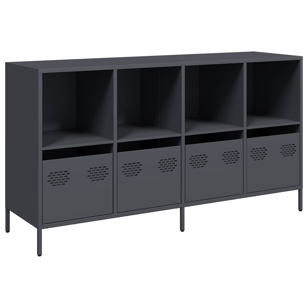 Sideboard Anthracite 135x39x73.5 cm Cold-rolled Steel