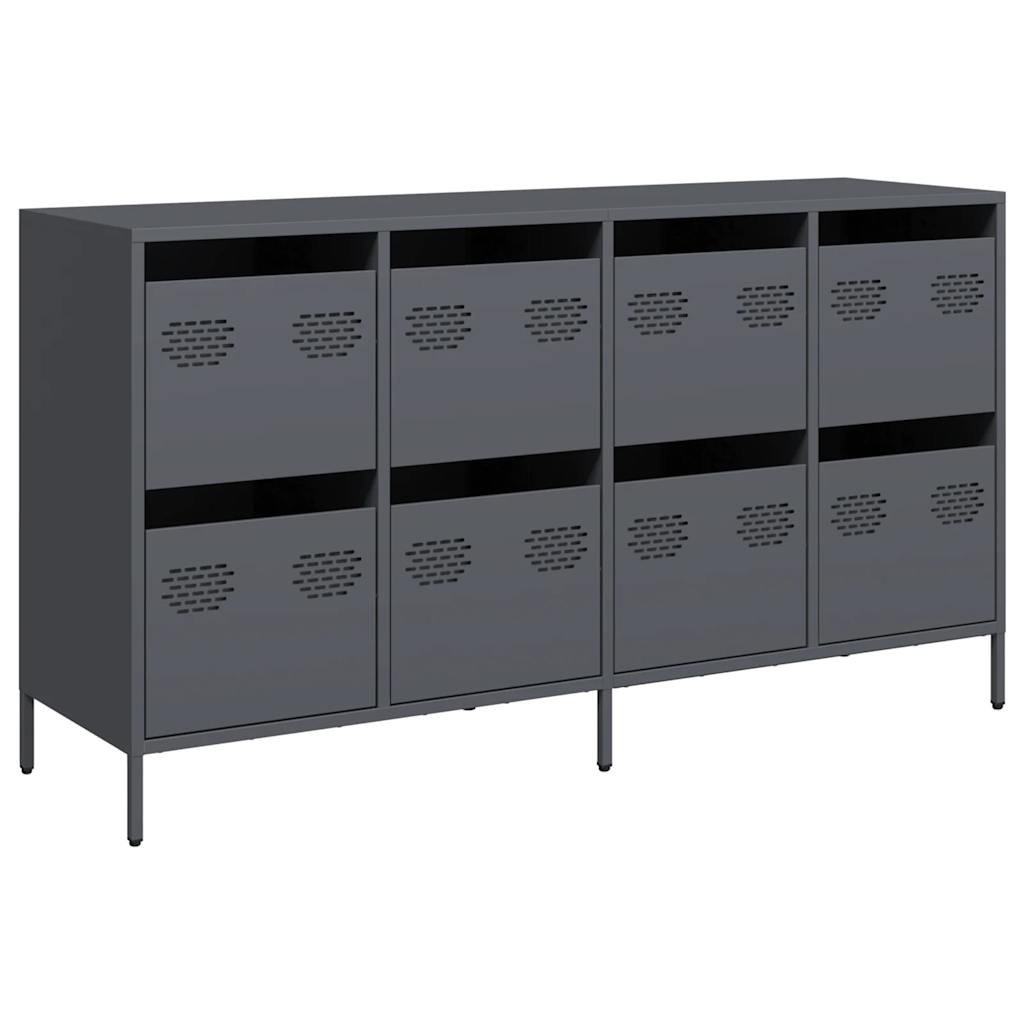 Sideboard Anthracite 135x39x73.5 cm Cold-rolled Steel